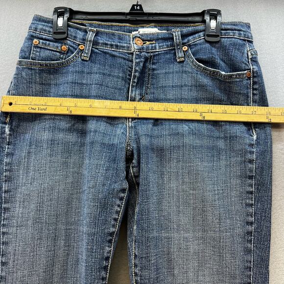Levi's 529 Jeans Women's 31x30 (12) Blue Curvy Boot Cut Preppy Normcore - Picture 5 of 15